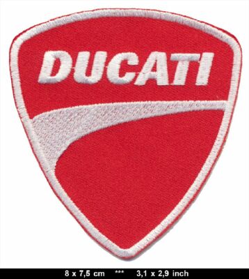 DUCATI Aufnäher Aufbügler Patches Motorrad Monster Diavel Italien Moto GP v4