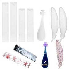 Bookmark Crystal Mould Resin Silicone Mold Custom Epoxy DIY Gift Craft Handmade