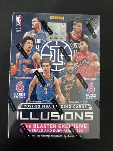 2021-22 NBA Basketball  Illusions Blaster Exclusive Box Factory Sealed 36 Cards