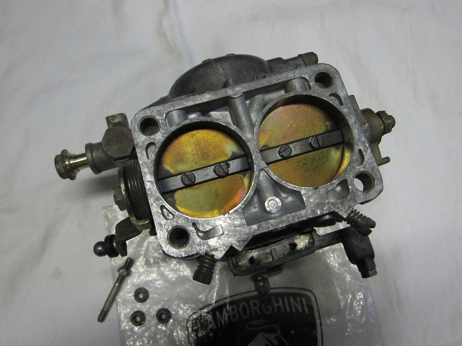 Countach carburetor er 44 DCNF with air horns eBay