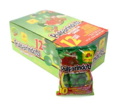 DLR Pulparindo Dots Bite Size Hard Shell Ball w Tamarin Watermelon 120 ...