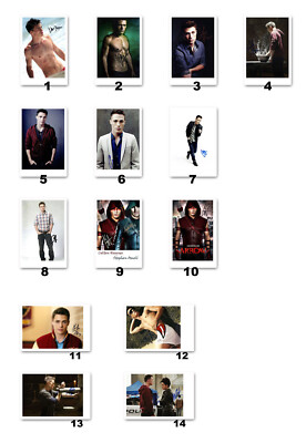 Colton Haynes aus Arrow & Teen Wolf  - Autogrammfotokarten zur Auswahl