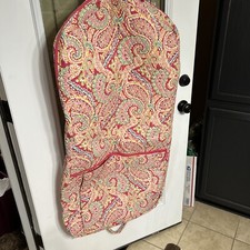 Vera Bradley Garment Bag Pink Paisley