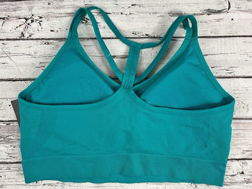 New Balance Impact Moyen Sports Bra Green Size XL - Picture 5 of 10