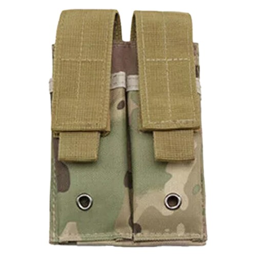 Borsa Accessori Rivista Doppia Gilet Tattico Multifunzione MOLLE Piccola Borsa Munizioni - Foto 19 di 19
