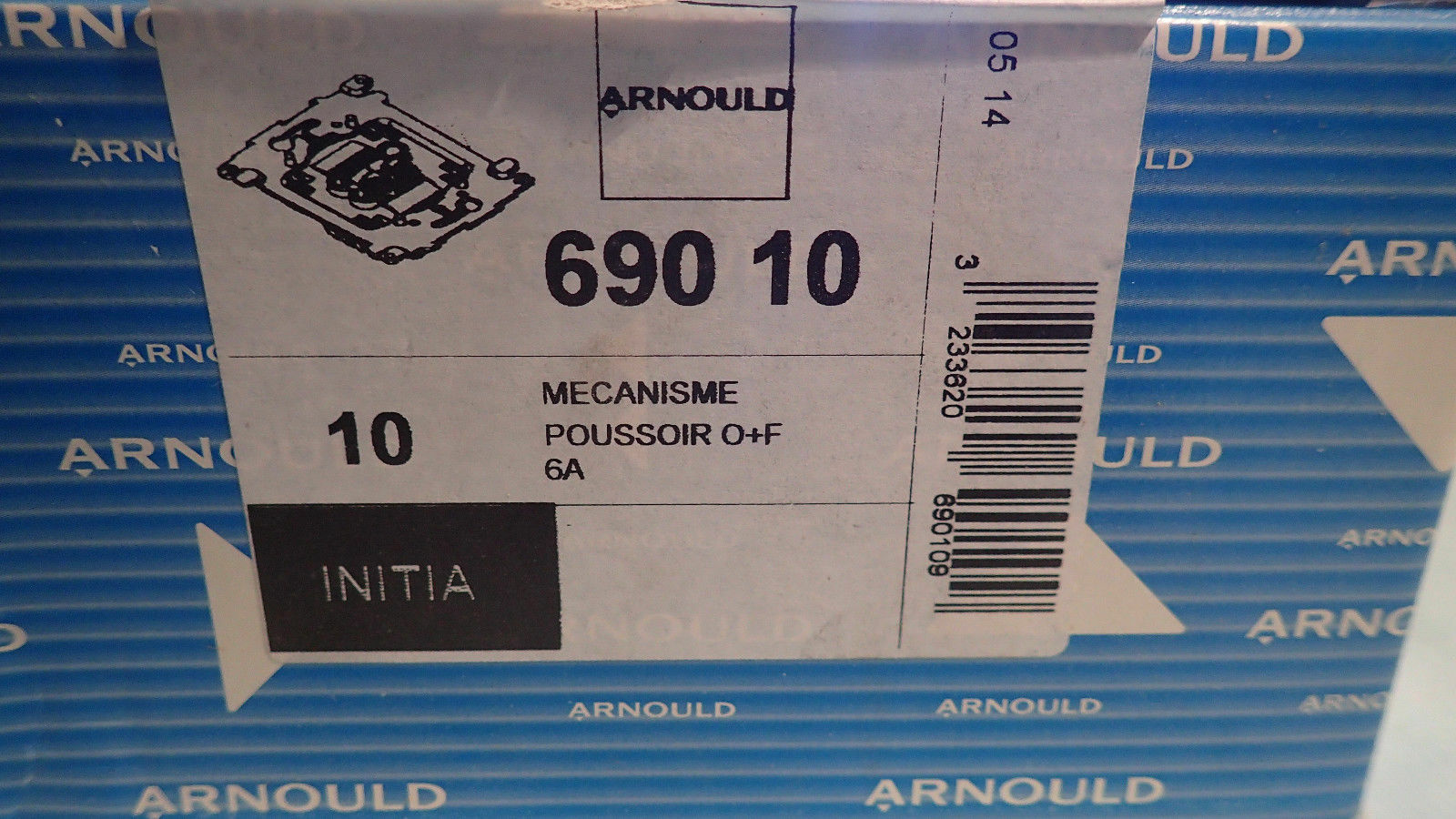 Poussoir Lumineux à Voyant Arnould Initia - Référence 69011, Neuf (autre)