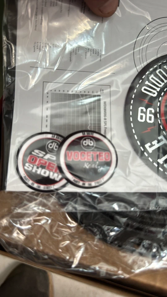 Db drive WDX8MB6 6in Mid-Bass LoudSpeaker (400Watts) 8 Ohm Voice Coil Pro Audio - Image 3 of 4