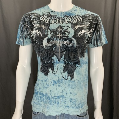 light blue angel shirt