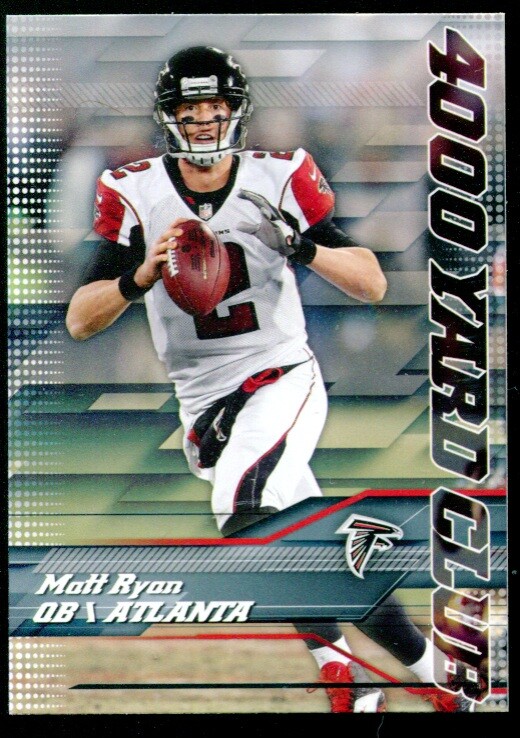 2014 Topps 4000 Yard Club #2 Matt Ryan Card