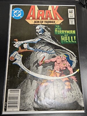 1982 DC Comics Arak Son of Thunder 12 Bronze Age Comic Book ~ Low Grade