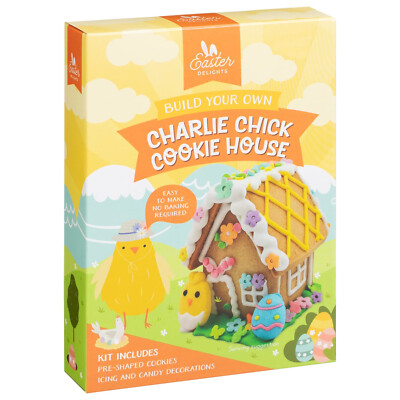Build Your Own Cookie House Set Perfektes Ostergeschenk für Kinder 175g - Charlie Chick