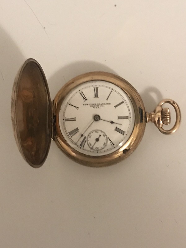 Antique pocket watch 19s Newyork Standart Watch Copration