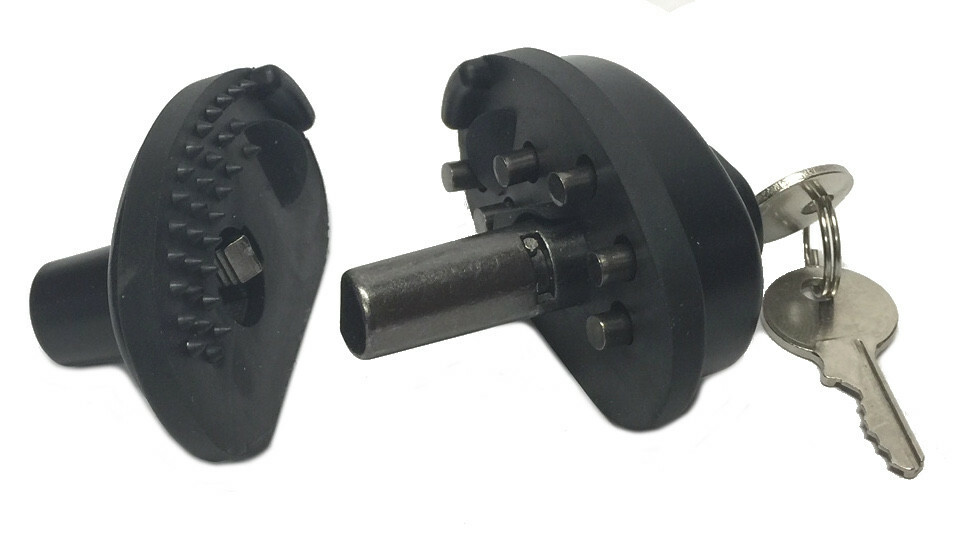 Set of 10 Keyed Alike Trigger Gun Locks Safety Universal Firearms Pistol Shotgun