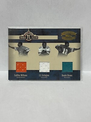2005 Throwback Threads Throwback Collection Materials Williams Arrington Brown