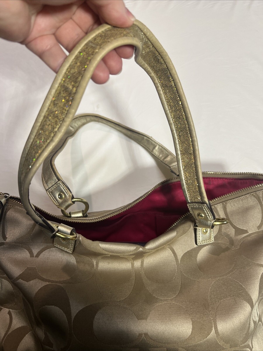 バッグ COACH Vintage Poppy Shoulder Bag 2Way Coach | Signature Poppy 2Way Shoulder Bag | Preloved Designer Bags