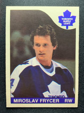 1985-86 O-Pee-Chee #198 Miroslav Frycer Maples Leafs