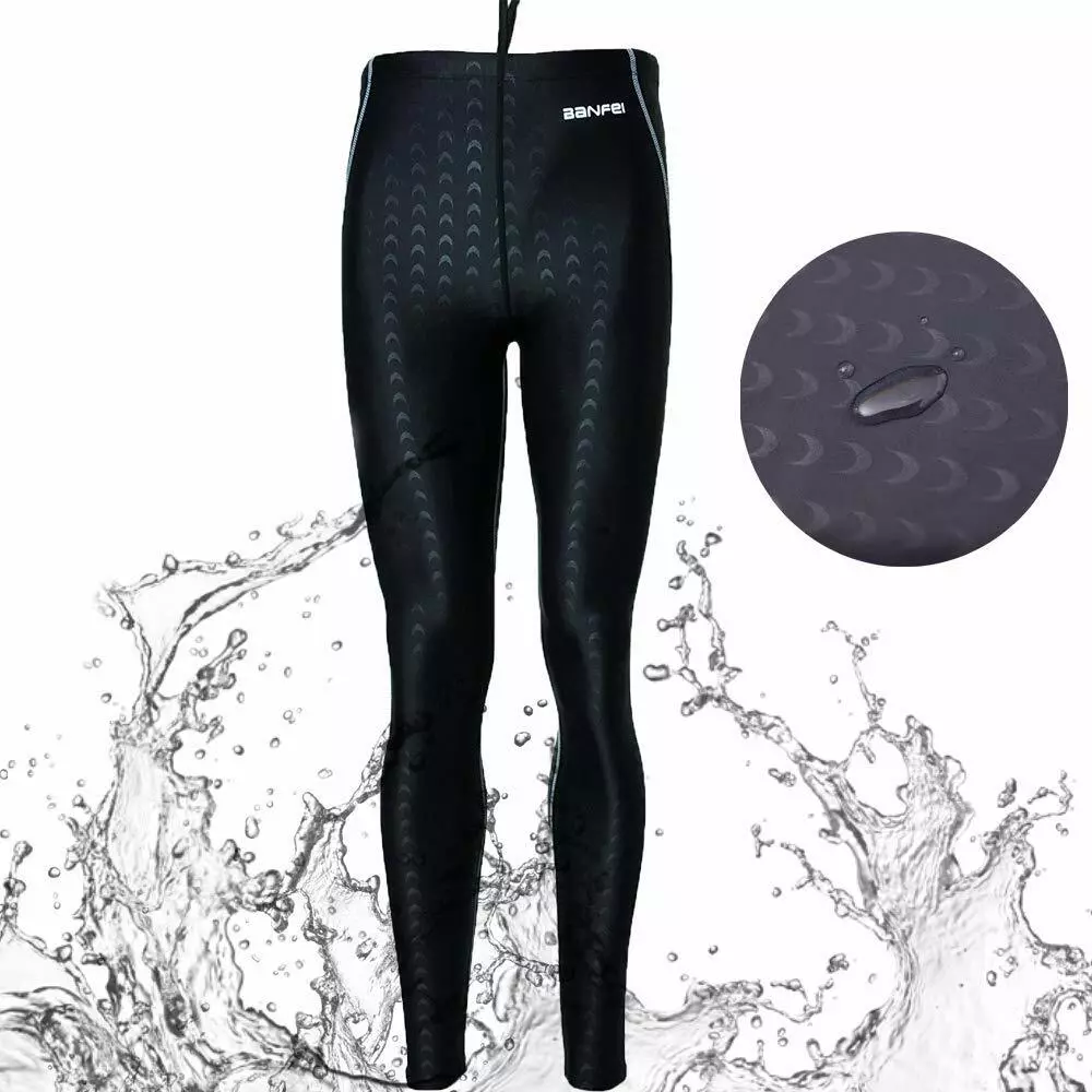 Unisex Rash Guard Long Swim Leggings UV Protection Wetsuit Surf