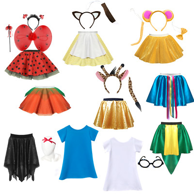 Mädchen Dahl WELTTAG DES BUCHES KOSTÜME Kostüm MATILDA Giraffe LADYBIRD Sophie
