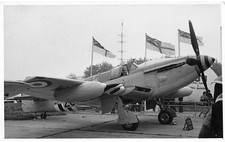 sw Foto Fairey Firefly Milit&auml;rflugzeug ca. 9 x 14cm - 9d6239h