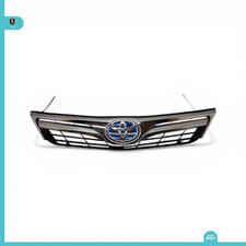 2012-2014 Toyota Camry Fromt Upper Chrome Grill W Emblem Oem 53111 06430 2012-2014 Toyota Camry Fromt Upper Chrome Grill W Emblem Oem 53111 06430