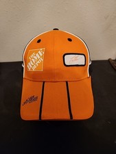 Tony Stewart Home Depot Hat NASCAR #20 Joe Gibbs Chase Authentics Signature