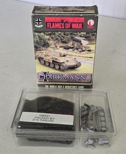 NO TRUCK OPEN BOX Flames of War GBX21 Barkmann Panther A Tank WWII Miniature