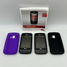 LOT OF 2: LG Optimus V VM670 Virgin Mobile Smartphone Android 3G with Manual  