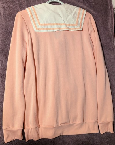 Pusheen 2018 Fleece Cardigan Sailor Collar Size M - Picture 4 of 4