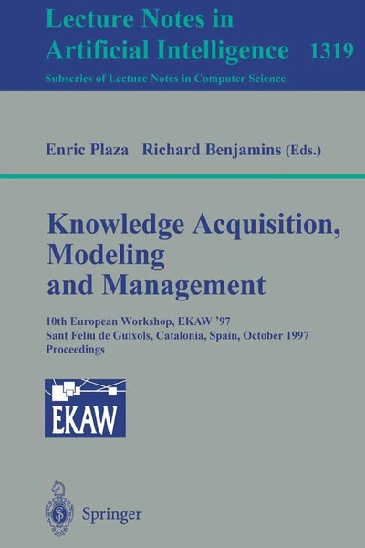 Enric Plaza (U. A.) | Knowledge Acquisition, Modeling And Management | Buch-image