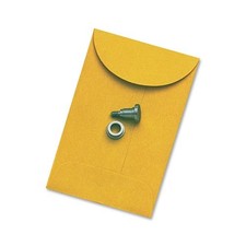 Quality Park QUA50160 Coin Envelopes 2.25" x 3.5" Brown Kraft 500/box