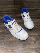 New Balance Men Size 9.5 BB550WTN Lakers Pack White Blue Trainer Sneakers/shoes