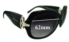 SFx Replacement Sunglass Lenses fits Bvlgari 8044-B - 62mm Wide
