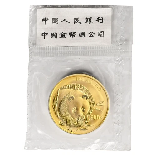 2003 Chinese Gold Panda 1 oz — photo from the most recent tracked eBay sale