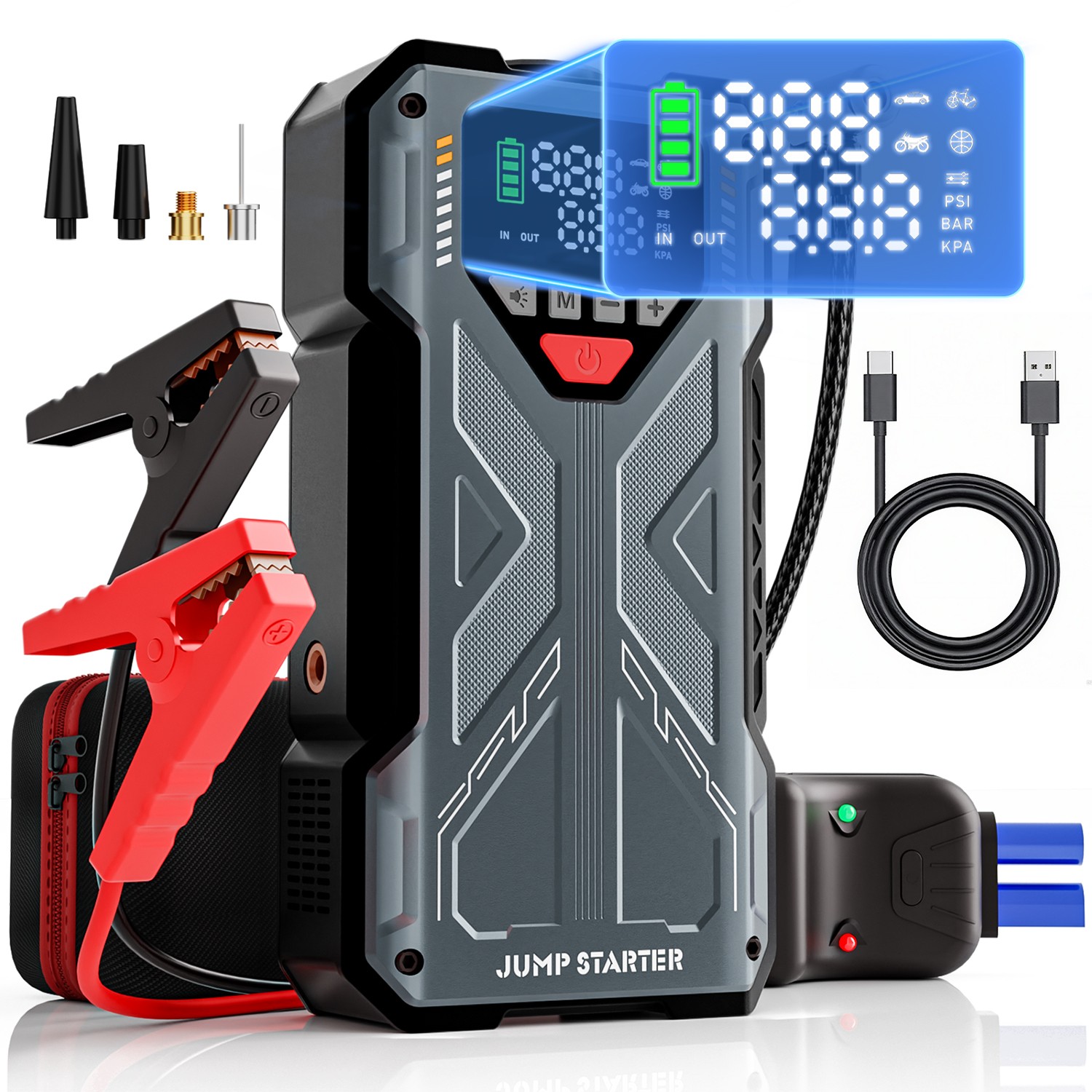 Ortable 12v Car Battery Booster Powerbank
