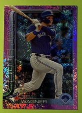 2025 Topps Series 2 - Will Wagner #430 Pink Holo Foil (RC) Rookie Blue Jays