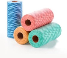 Dish Cloths, 4 Roll J Cloth Roll, Disposable Dish Cloth Roll, Cleaning Cloth Ro