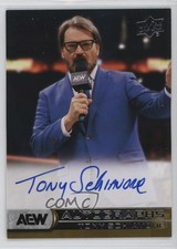 2025 SP Game Used AEW UD AEW Auto Announcers Tony Schiavone #AA-SC