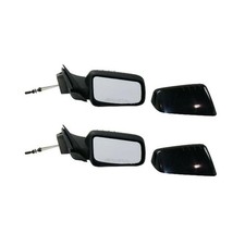 2 Passenger Side Manual Mirror Paintable Textured Black Cap Ford Focus 2008-2011 2 Passenger Side Manual Mirror Paintable Textured Black Cap Ford Focus 2008-2011