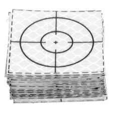 30pcs Survey Reflector Sheet 40x40mm Self-Adhesive Survey Target Mark Silver