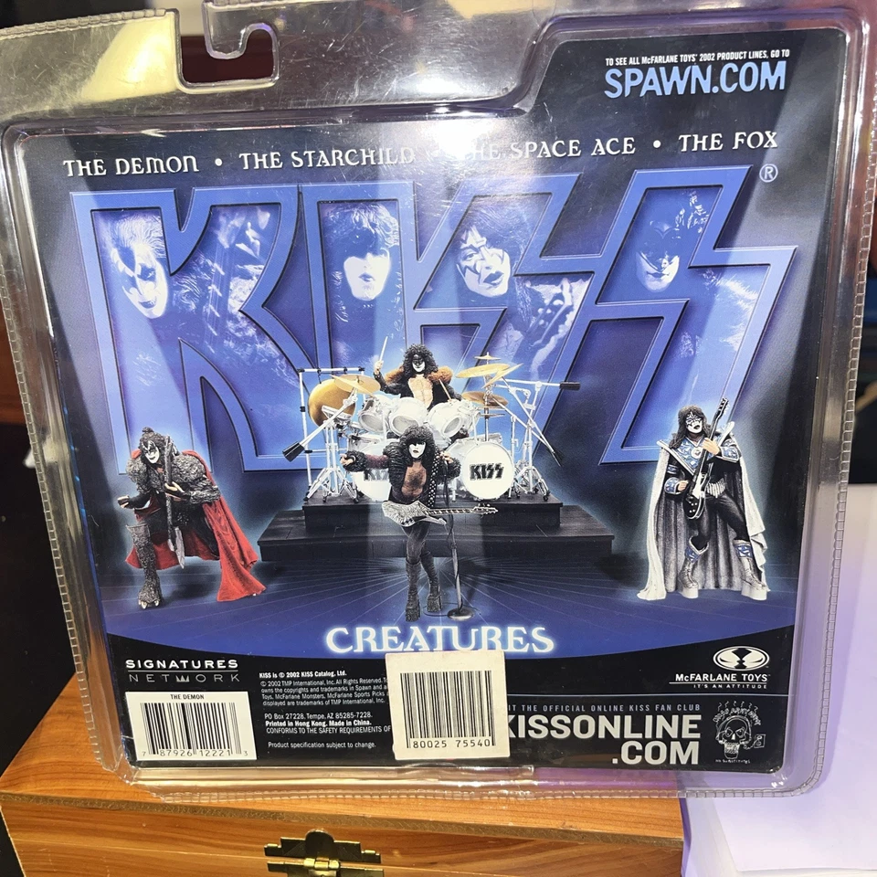 Mcfarlane Toys Kiss Creatures The Demon Precintado 2002 Nuevo (6A) Foto 4 de 4