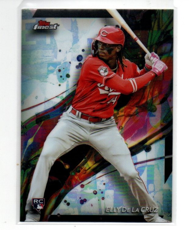 2024 Topps Finest - Common Elly De La Cruz #64 Refractor (RC)
