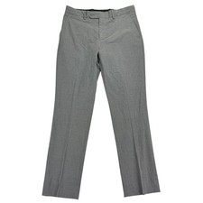 Vince Camuto Mens Slim Fit Super Stretch Suit Pants Gray 33x30