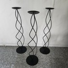 3x Rare Vintage IKEA Floor candle holder 1990s
