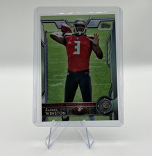 Topps 2015 Topps Chrome Jameis Winston Rookie Card #500 Tampa Bay Buccaneers. rookie card picture