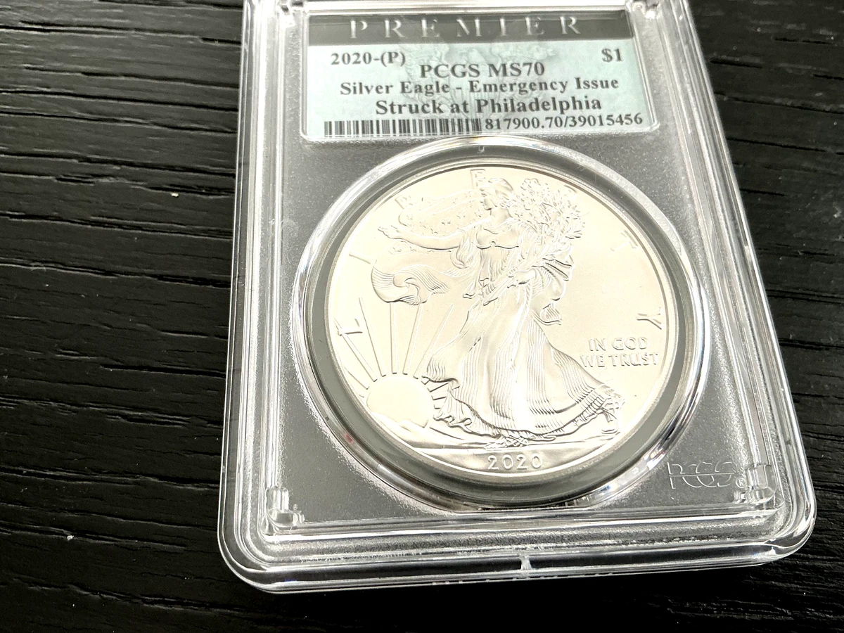 American Eagle MS 70 Graded 2020 Silver Bullion Coins for sale | eBay