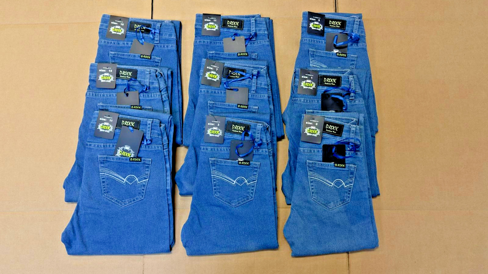 Closeout Sale Lot of 9 Women Skinny Jeans  Mixed Size Reseller Bundle Wholesale image 6