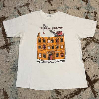 Vintage The Dead Milkmen Metaphysical Graffiti Shirt Size XL 1990