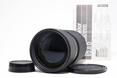 Nikon AF NIKKOR 80-200mm F2.8 D ED Nikon lens, beautiful, fully functional 500