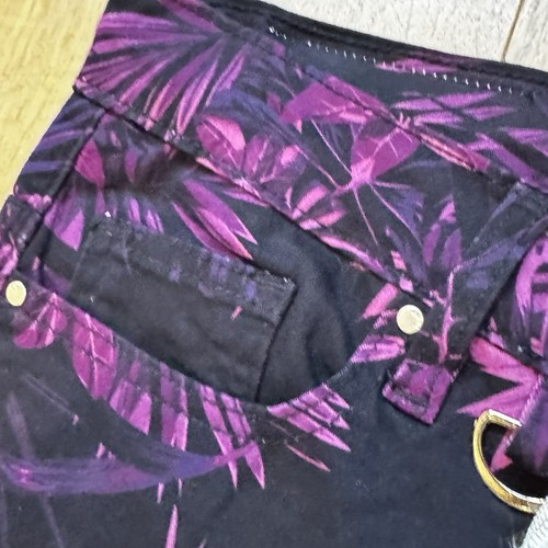 Pantalones Cortos Paraval The Vacation Talla 34 Púrpura Estampado Tropical PC3/VAC018 - Imagen 12 de 15