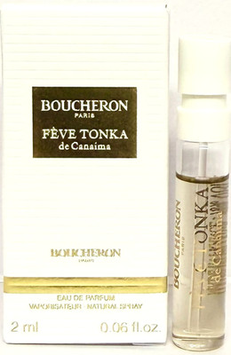 LOT OF 2 Boucheron Feve Tonka de Canaima 0.06 oz / 2 ml EDP New in Box RARE!